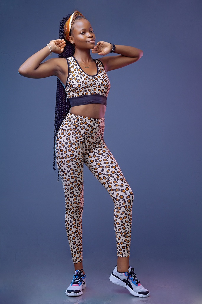 Legging Lycra Leopard