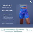 Cuissard Lycra Bleu Poisson